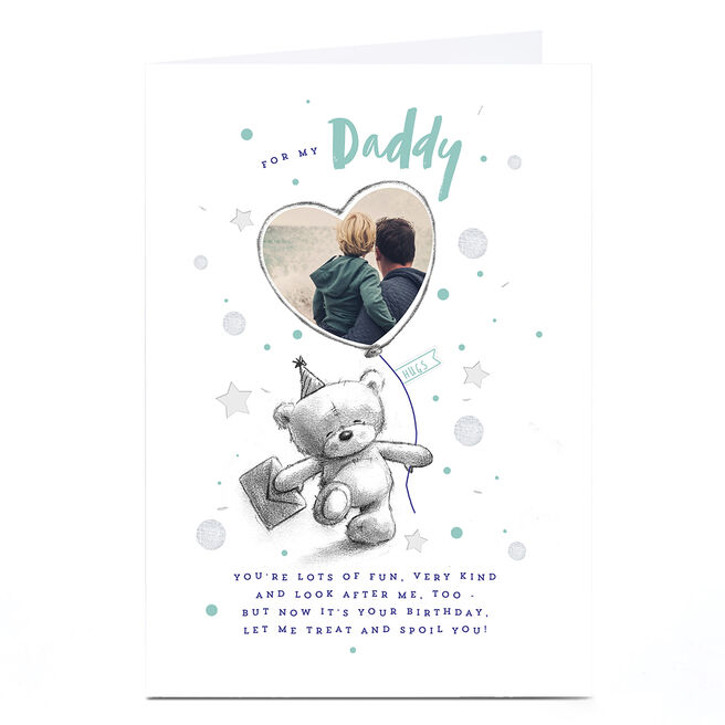 Personalised Birthday Photo Card - For My Daddy