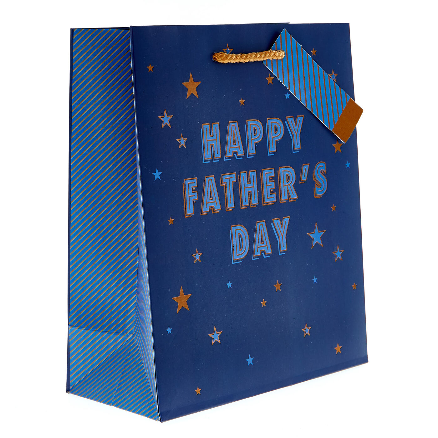 Buy Medium Portrait Gift Bag Happy Father's Day for GBP 0.49 Card