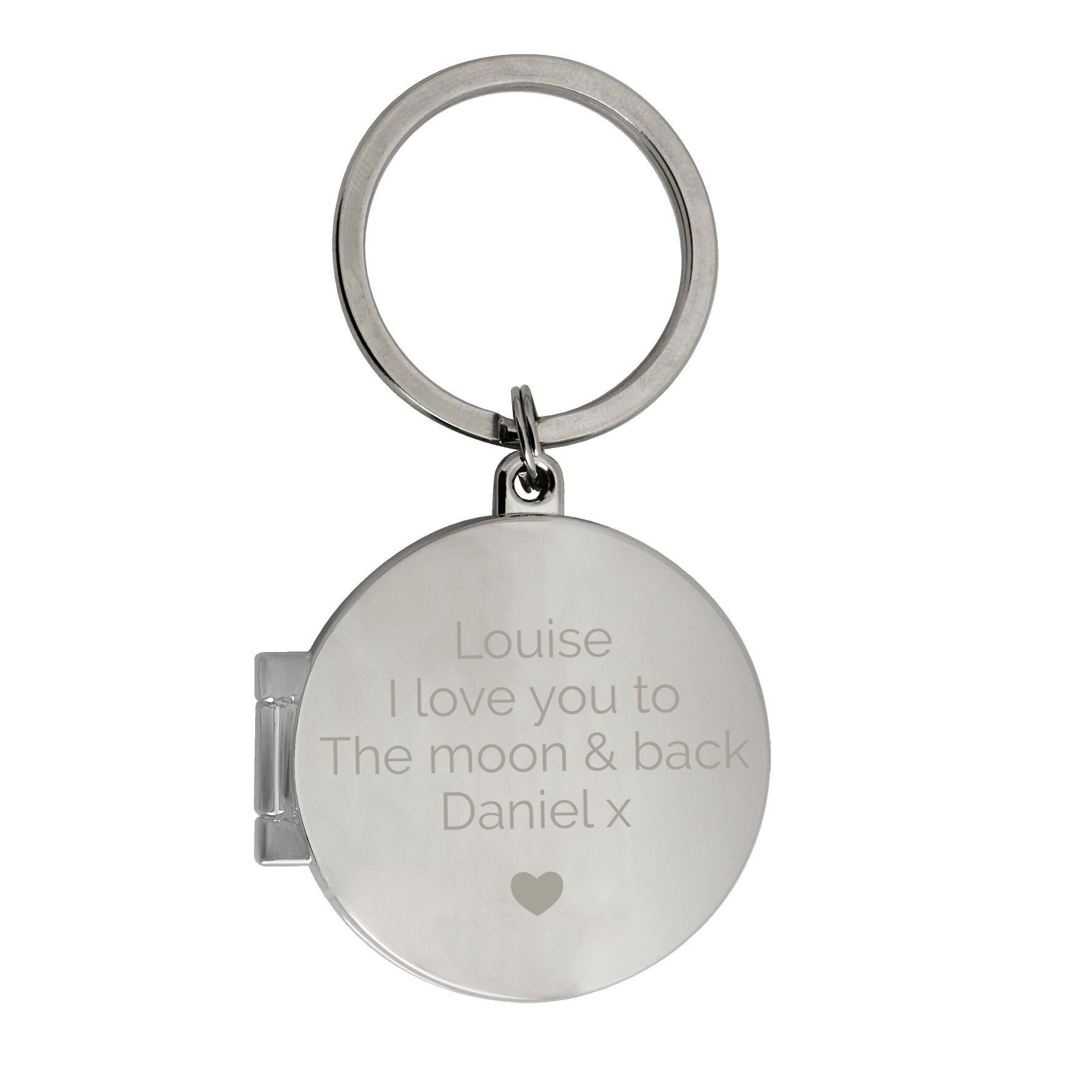 Locket keyring on sale