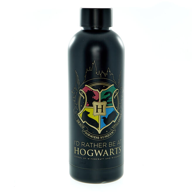 Harry Potter I'd Rather Be At Hogwarts Water Bottle