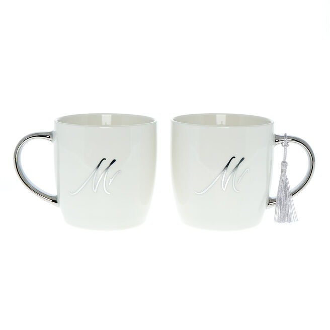Mr & Mr Twin Mug Gift Set