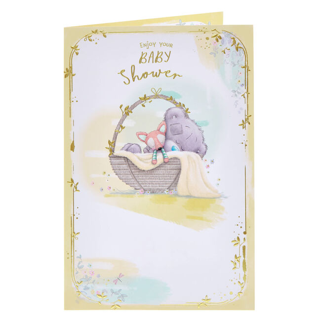 Me To You Tatty Teddy Baby Shower Card