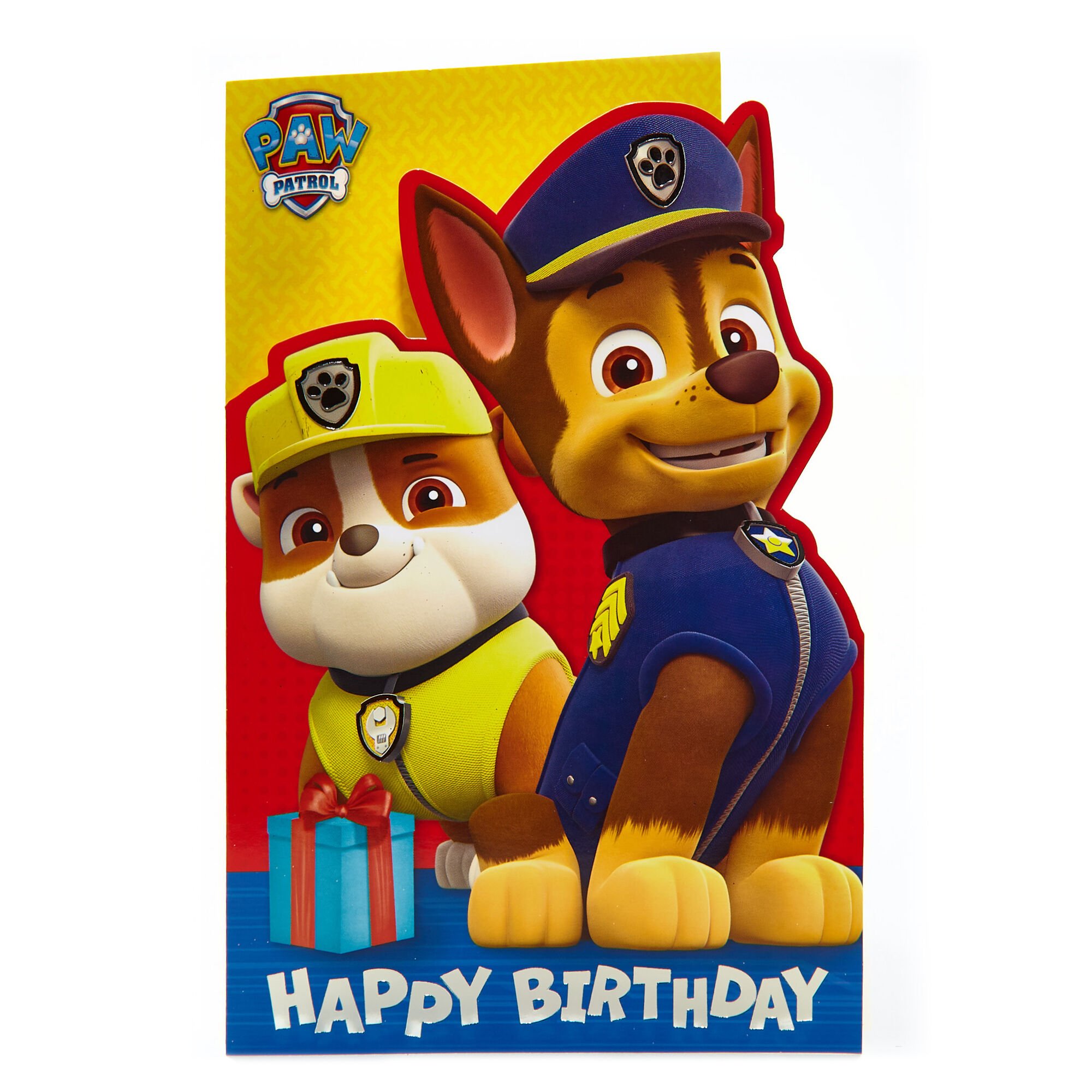 Paw patrol birthday card asda on sale