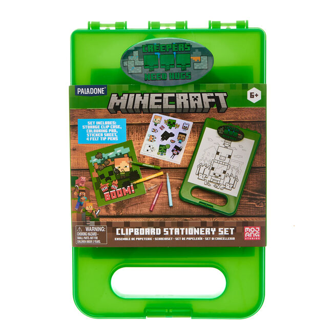 Minecraft Clipboard Stationery Set
