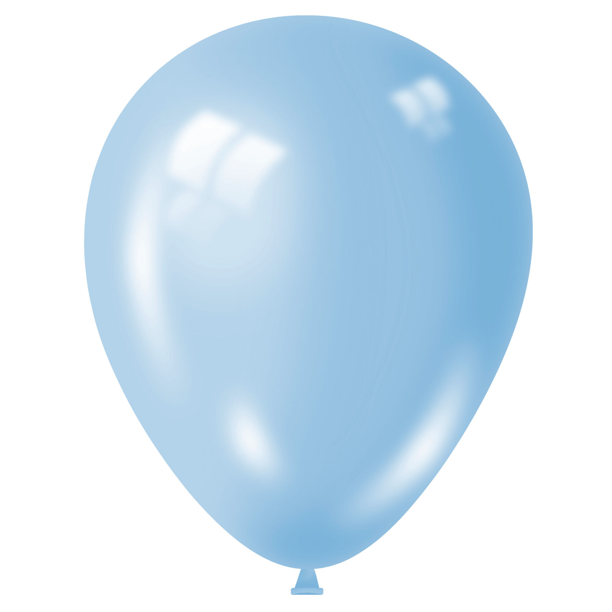 Light Blue Latex Balloons Pack Of 50