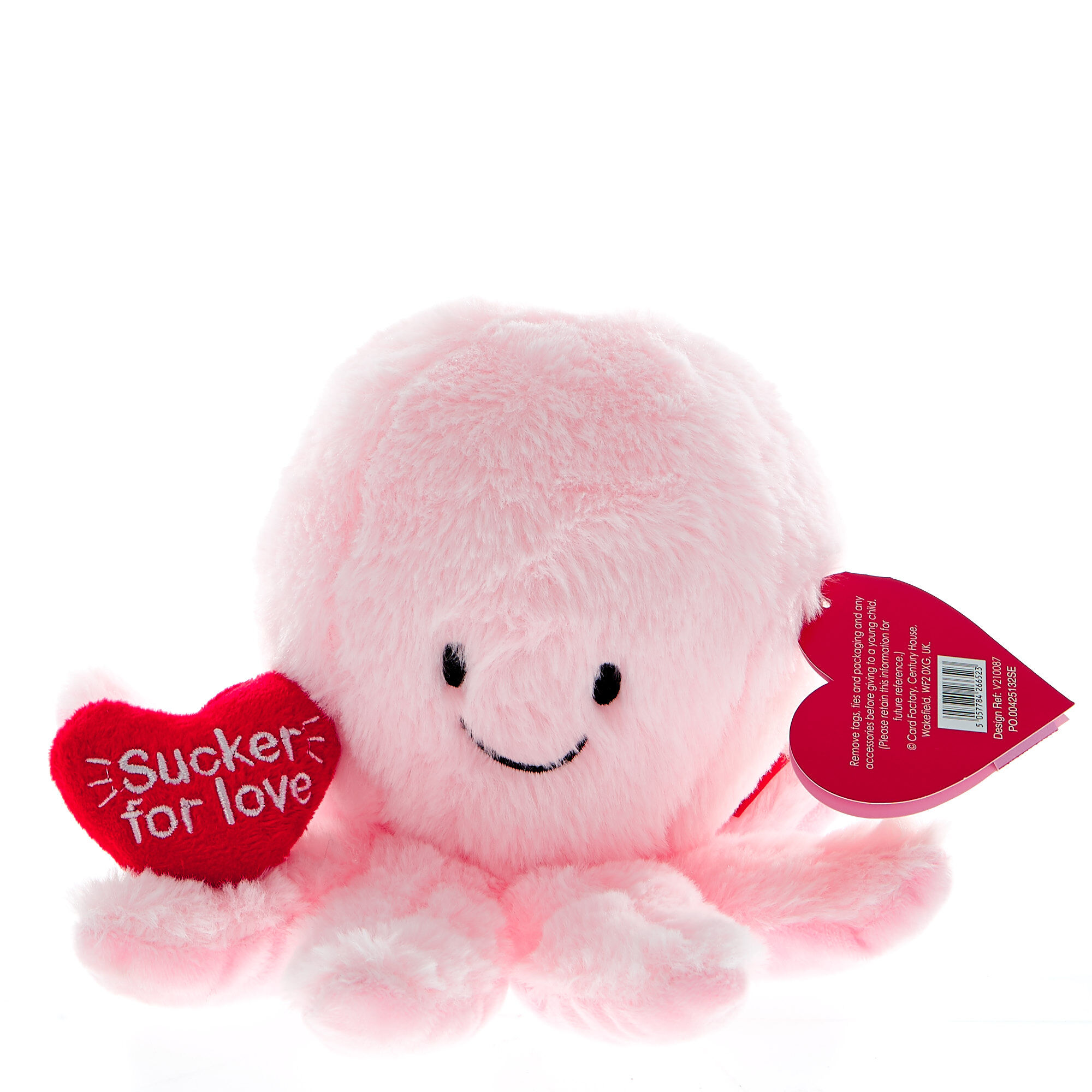 stuffed toy octopus pink