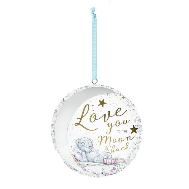 Me to You Tatty Teddy Moon and Back Mirrored Hanging Plaque