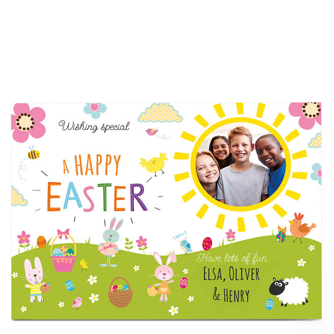 Photo Easter Card - Have Lots Of Fun