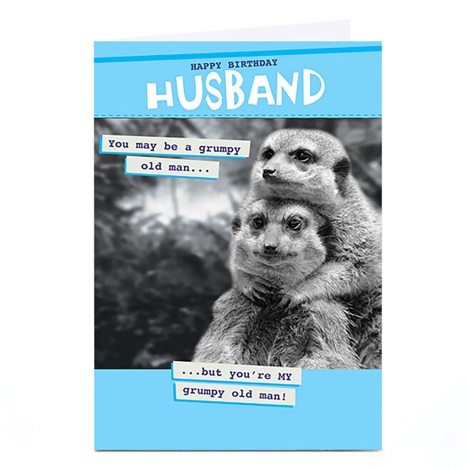 Personalised Quitting Hollywood Birthday Card - Husband