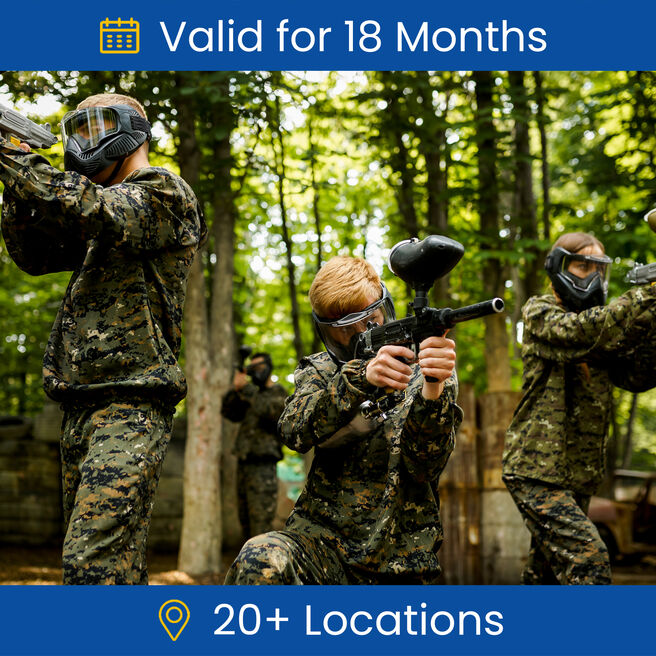 Paintball for Four Gift Experience Day