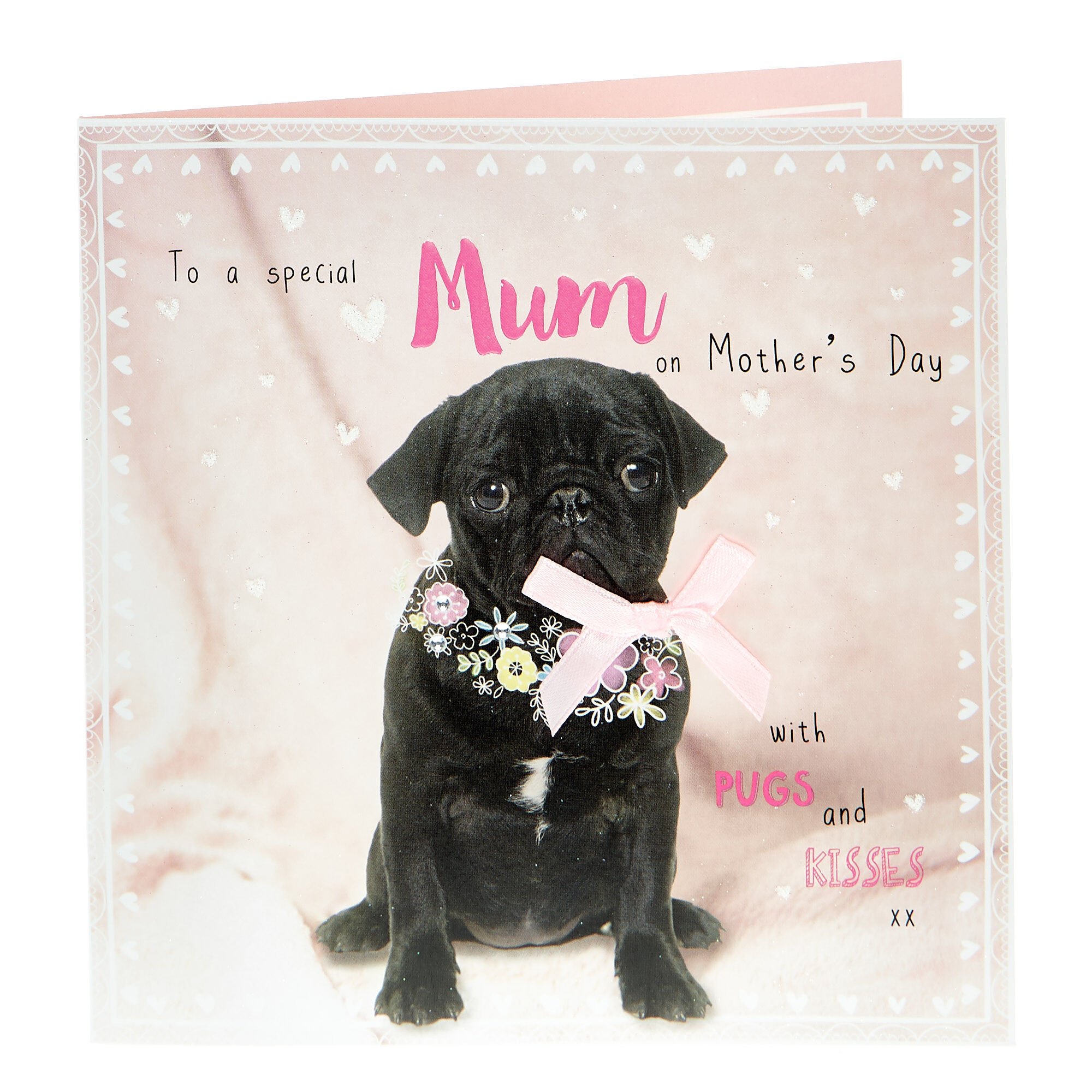 Happy mothers day store pug