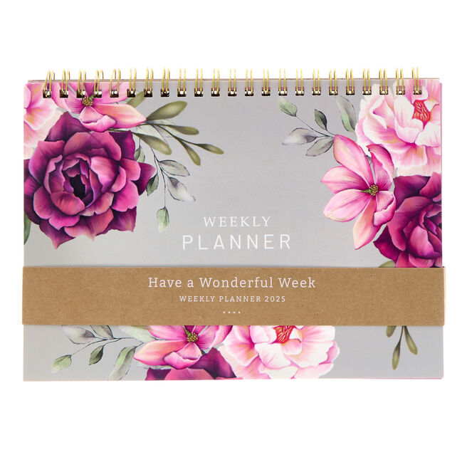 Floral Weekly Planner 2025