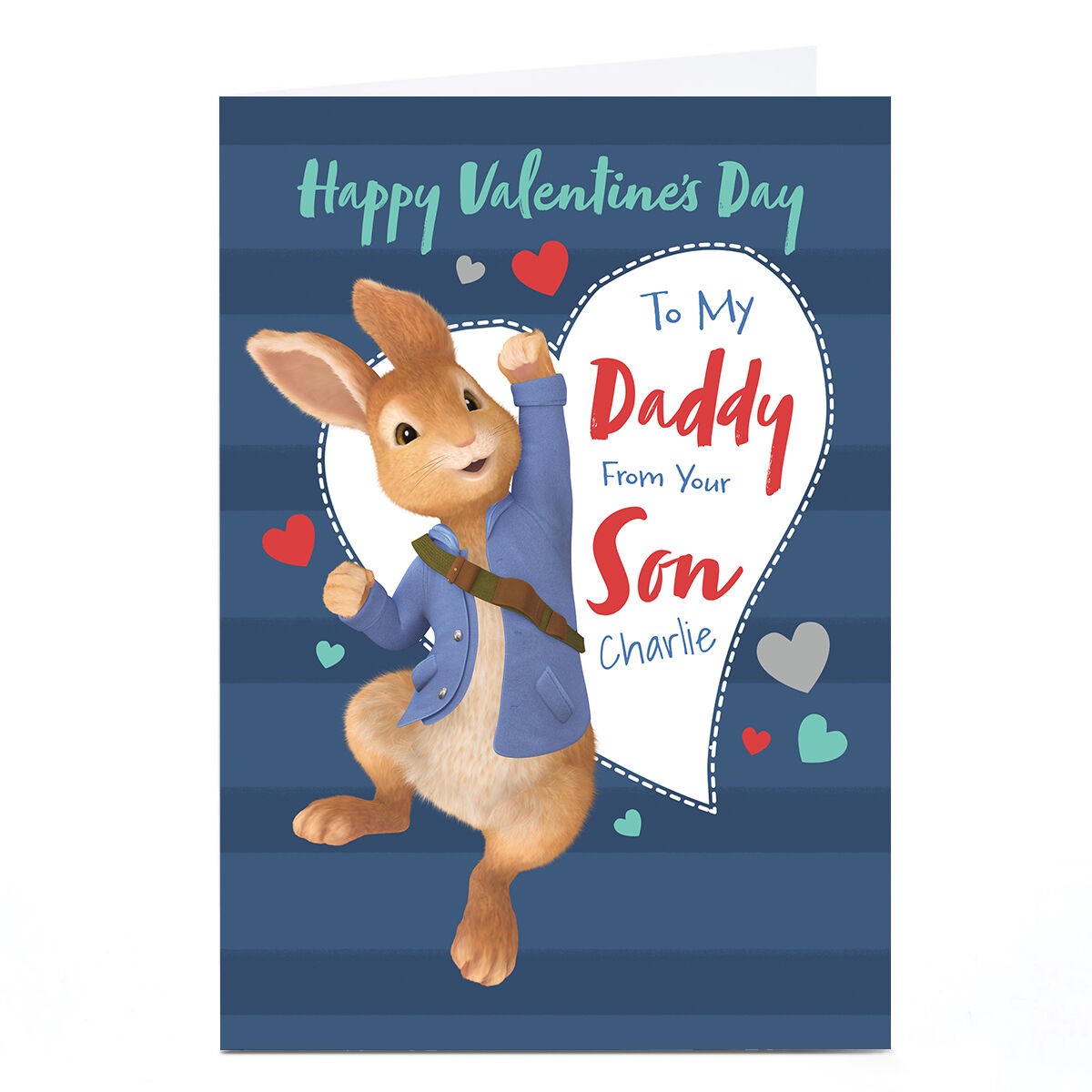 Valentines day store card for daddy