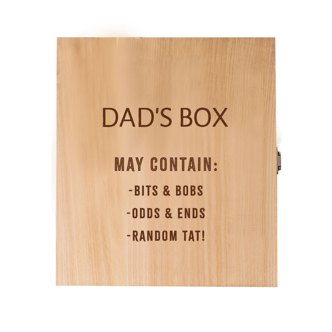 Personalised Wooden Keepsake Box - Bits and Bobs