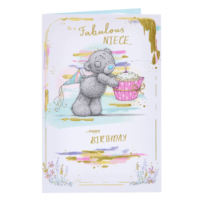 Me To You Tatty Teddy Fabulous Niece Birthday Card