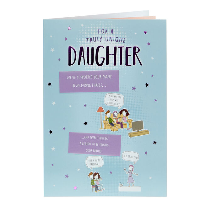 Daughter Birthday Cards | Personalised Birthday Cards for Daughters ...