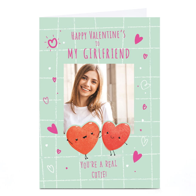Personalised Valentine's Day Card - Real Cutie, Girlfriend