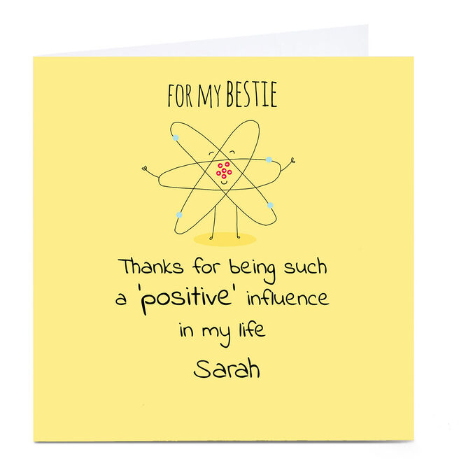 Personalised Cory Reid Card - Positive Influence 