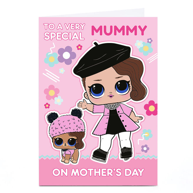 Personalised L.O.L. Surprise! Mother's Day Card - Very Special