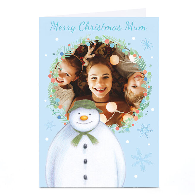 Photo The Snowman Christmas Card - Merry Christmas, Mum