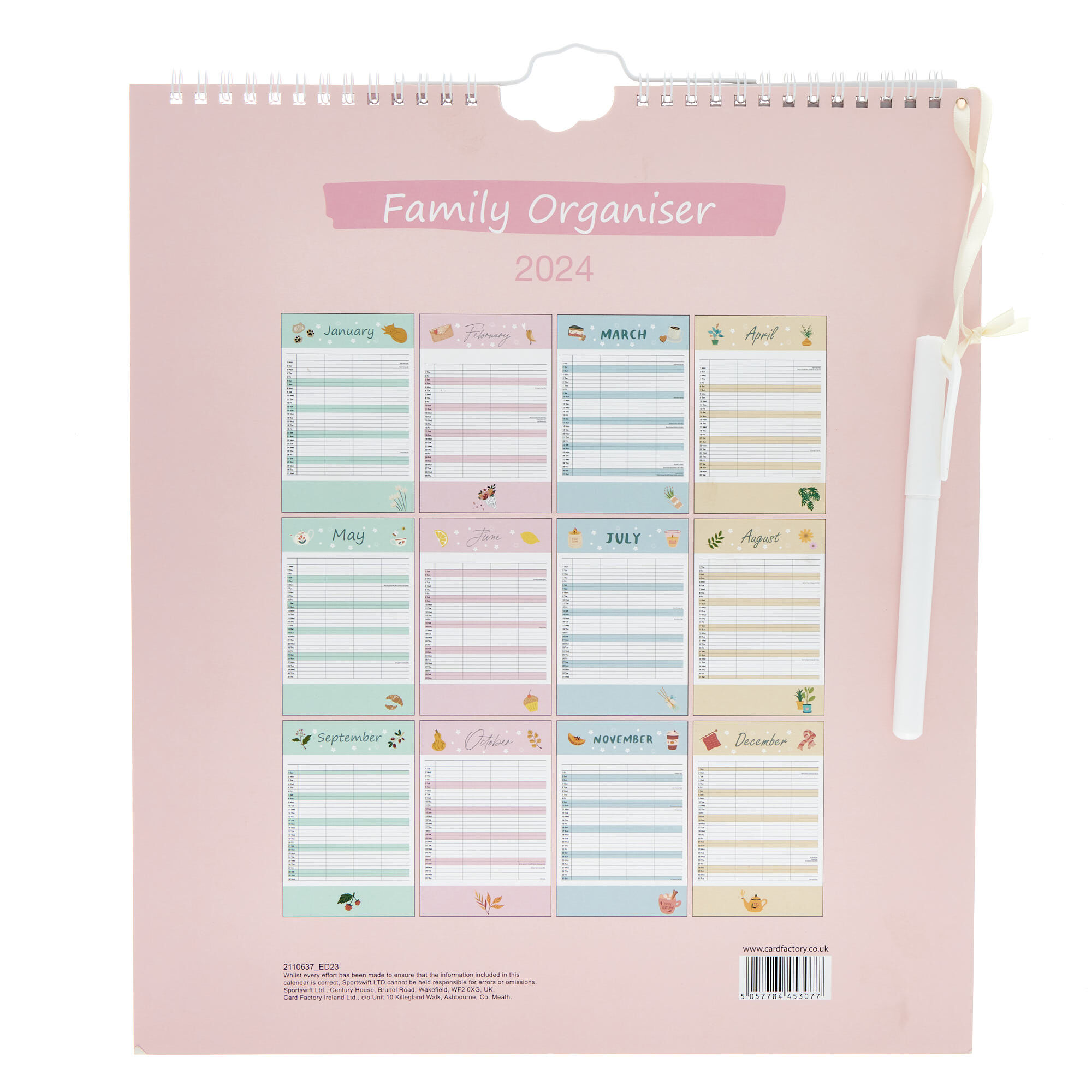 Buy Sort Your Life Out 2024 Family Organiser For GBP 2 99 Card Factory UK   Other 75429 3 