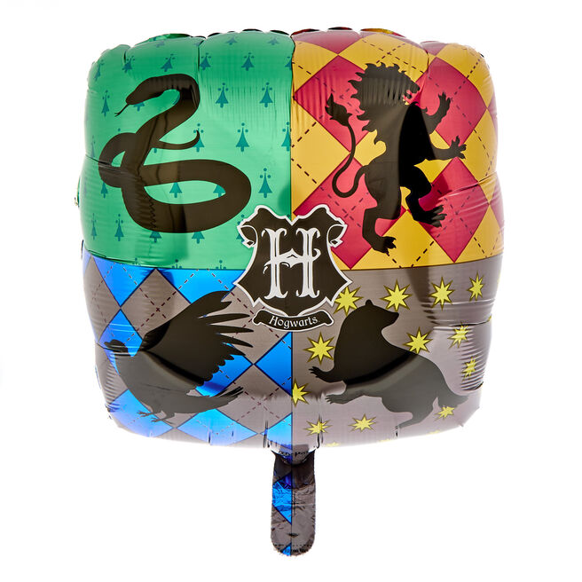 Harry Potter Hogwarts Square 18-Inch Foil Helium Balloon
