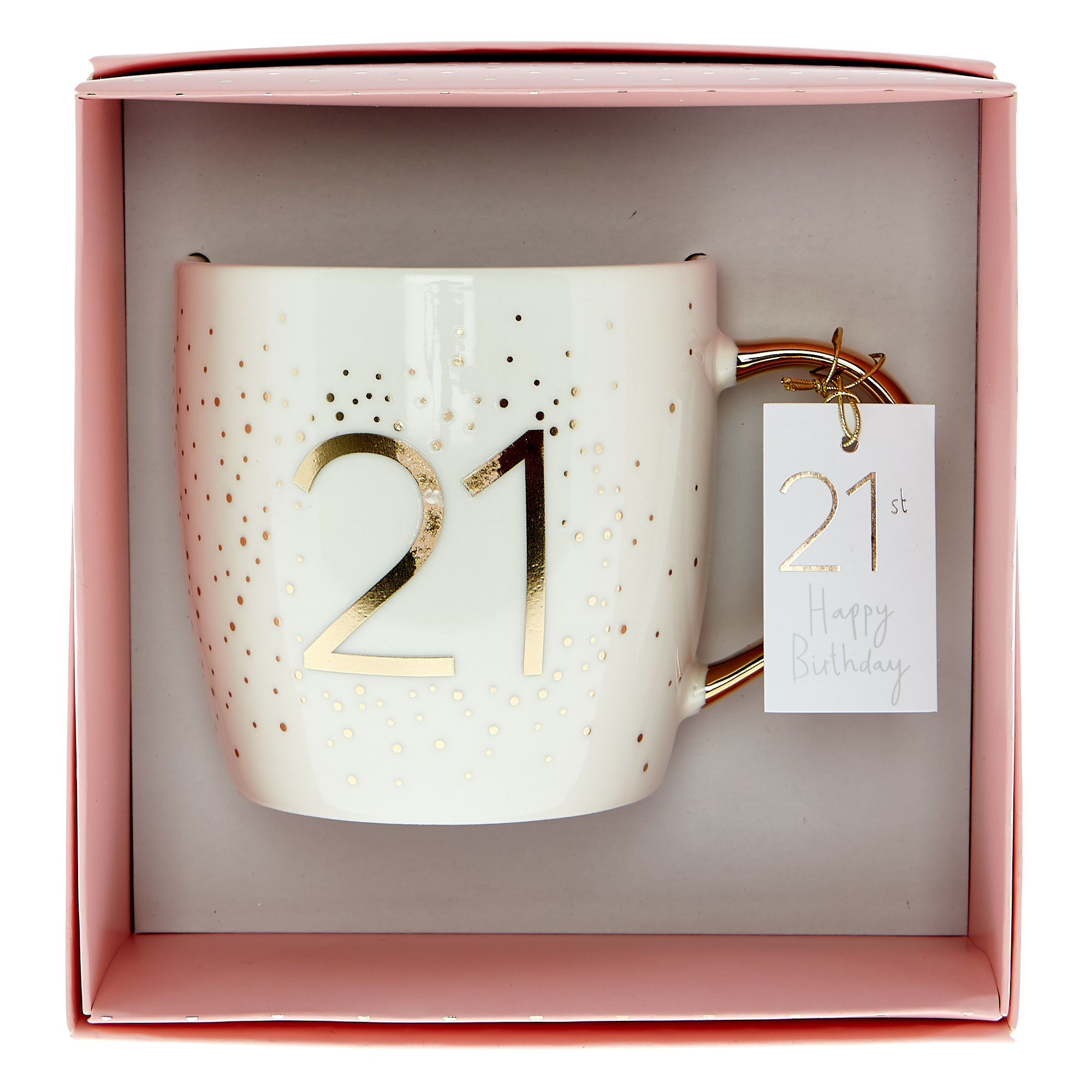 21st birthday hot sale mug for him