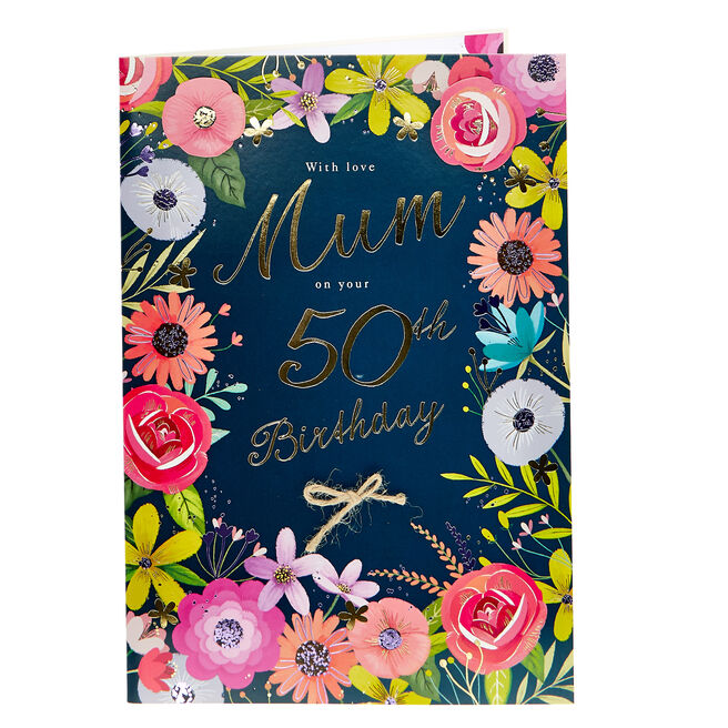 50th Birthday Cards for Her & Him, Funny Personalised 50th Birthday ...