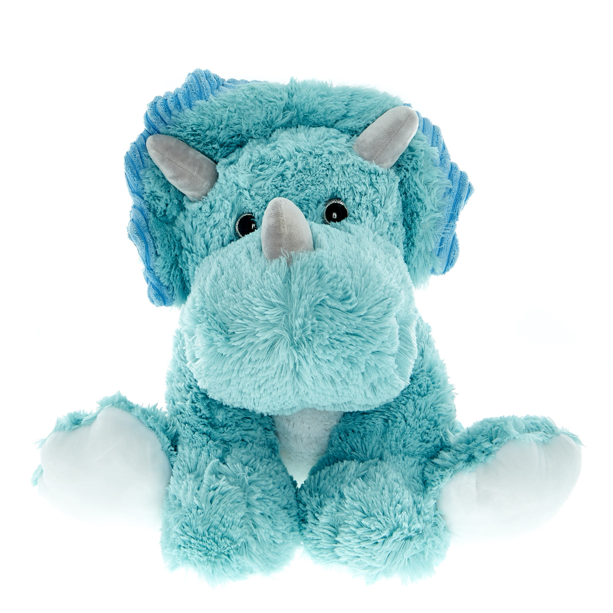 Blue best sale stuffed dinosaur