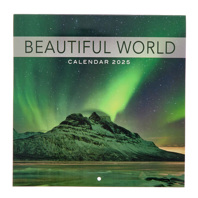 Beautiful World 2025 Square Calendar