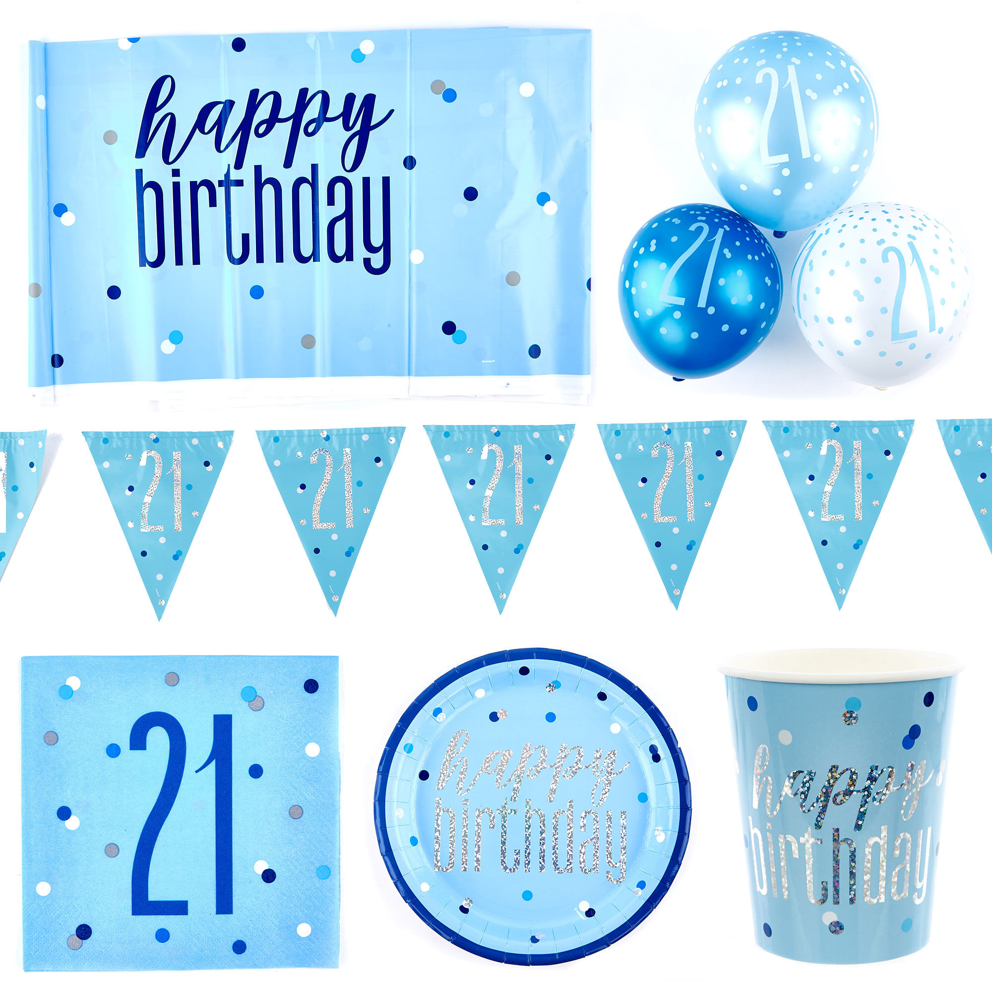 21st birthday party deals decorations