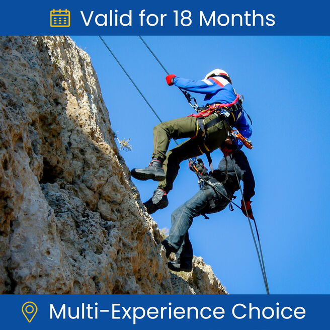 Action & Adventure for Two Gift Experience Choice
