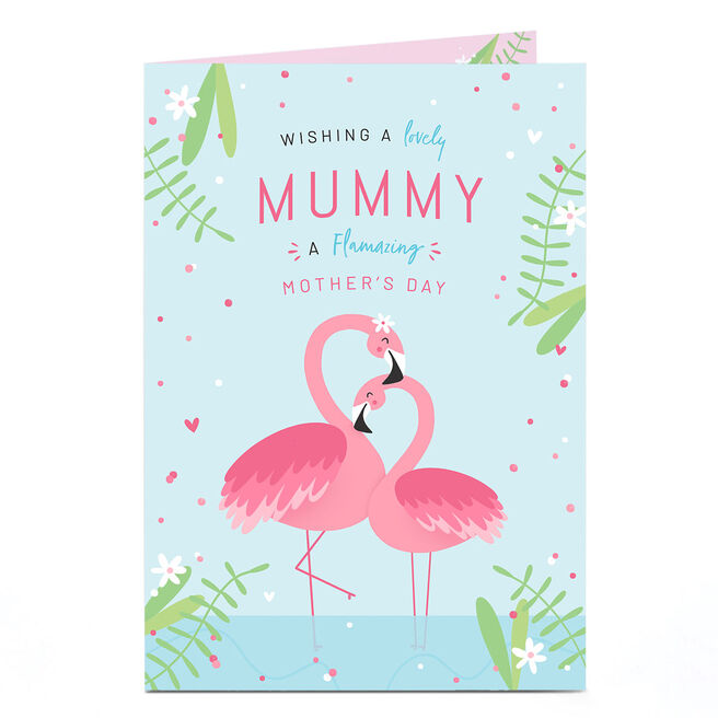 Personalised Mother's Day Card - Flamazing