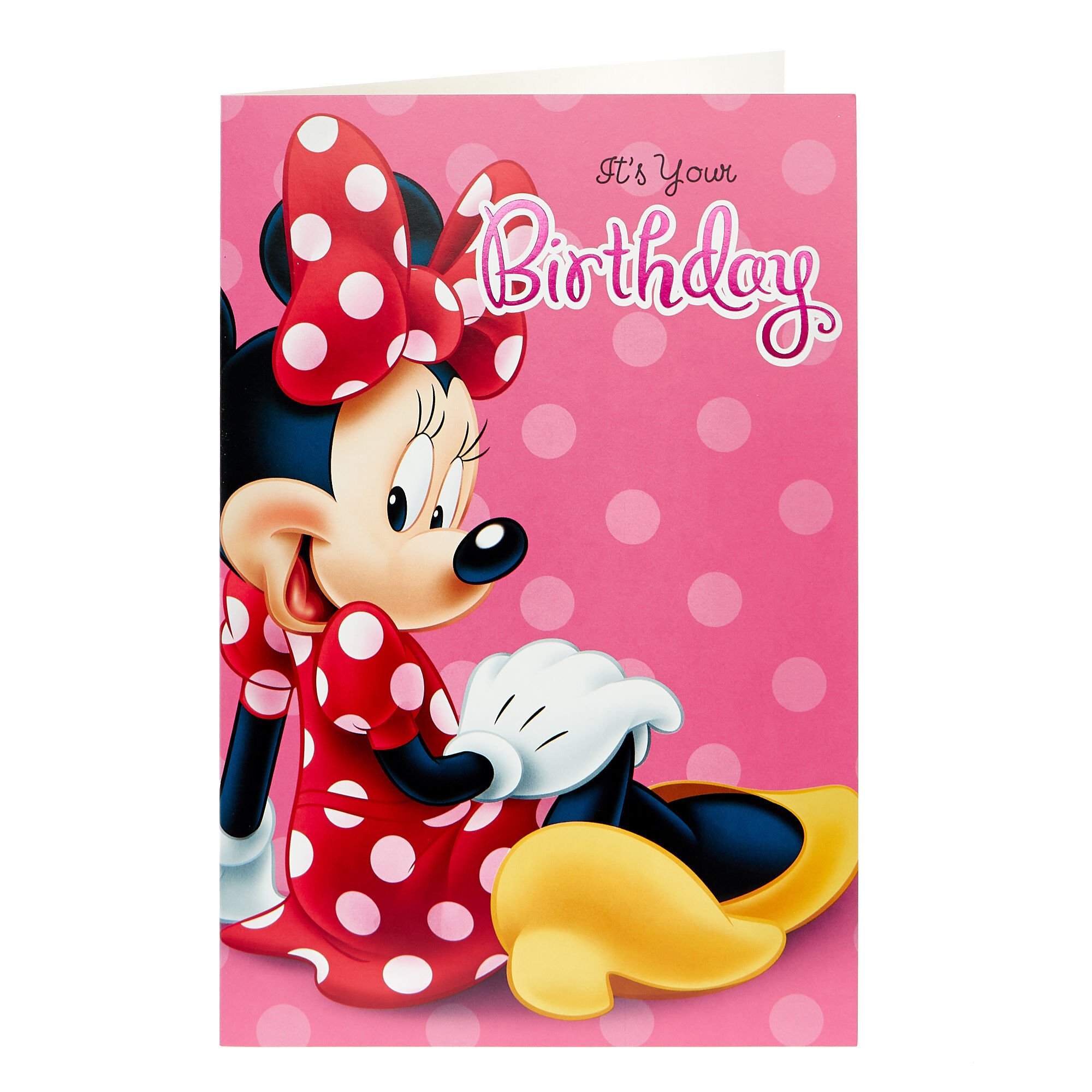 Minnie Mouse Birthday Card | Ubicaciondepersonas.cdmx.gob.mx