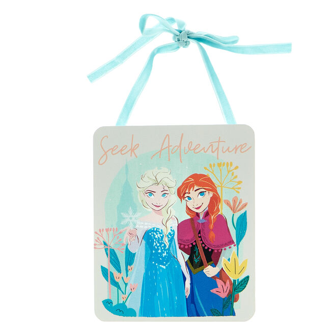Disney Anna & Elsa Seek Adventure Plaque