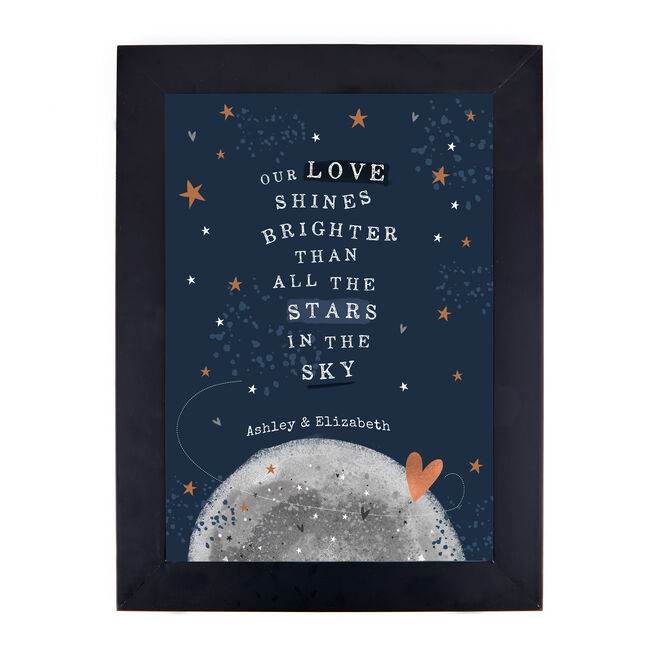 Personalised Print - Stars In The Sky