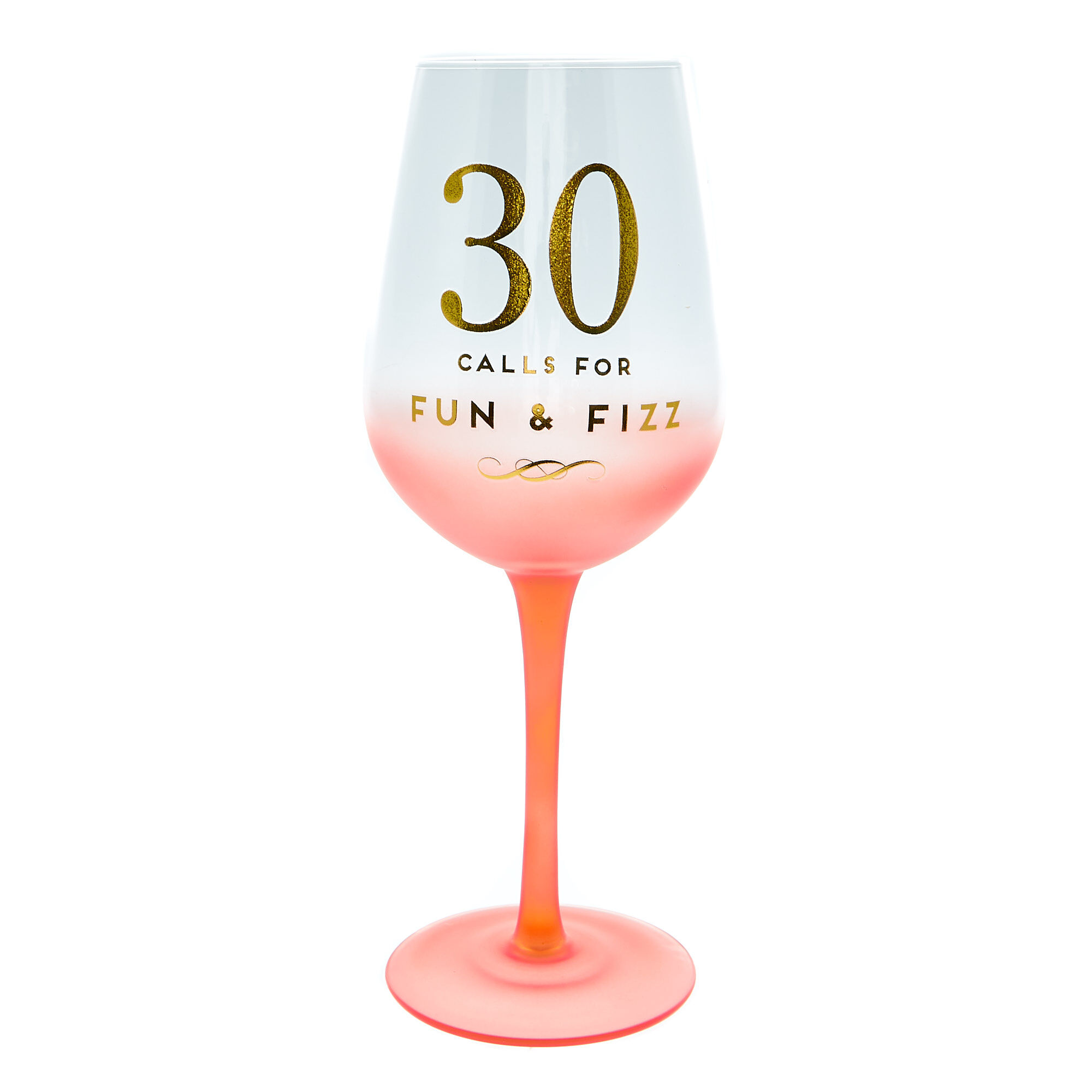 30th birthday on sale wine glasses