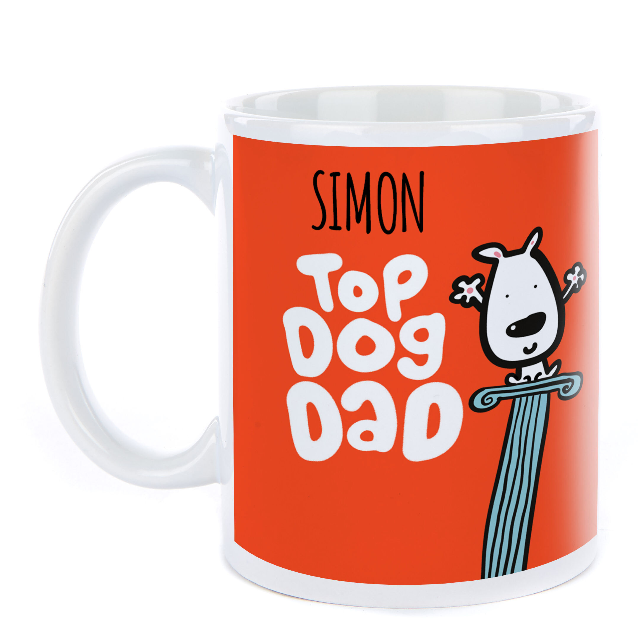 Top store dog mug