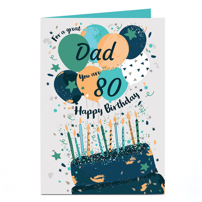 80th Birthday Cards | cardfactory