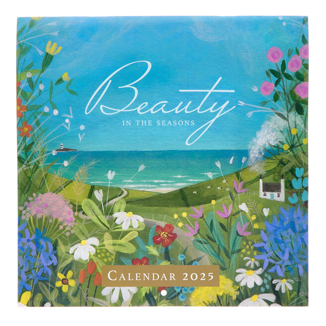 Beauty in the Seasons 2025 Square Calendar