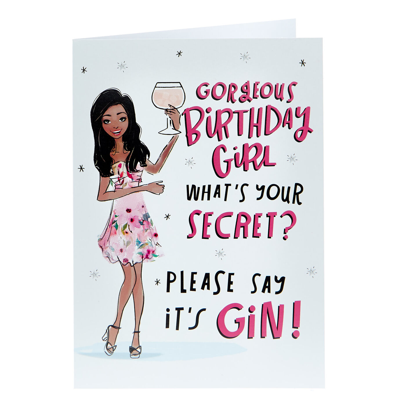 Buy Birthday Card - Girl What's Your Secret? for GBP 1.49 | Card Factory UK