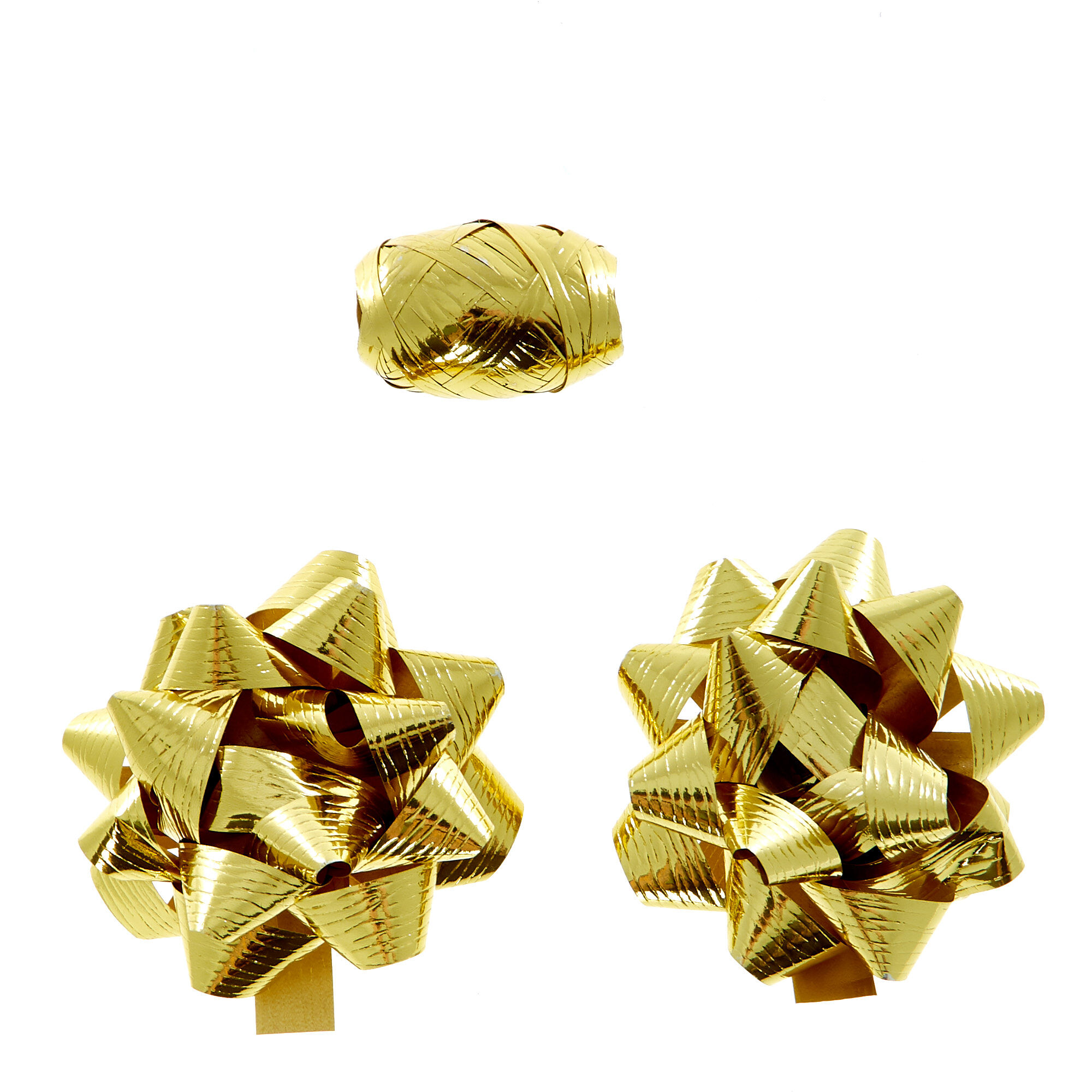 Buy Gold Luxury Bows Curling Ribbon For GBP 0 99 Card Factory UK   Primary 64737 1 