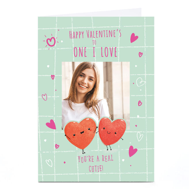 Personalised Valentine's Day Card - Real Cutie, One I Love