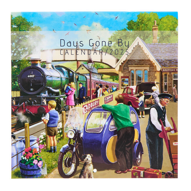 Days Gone By 2025 Square Calendar