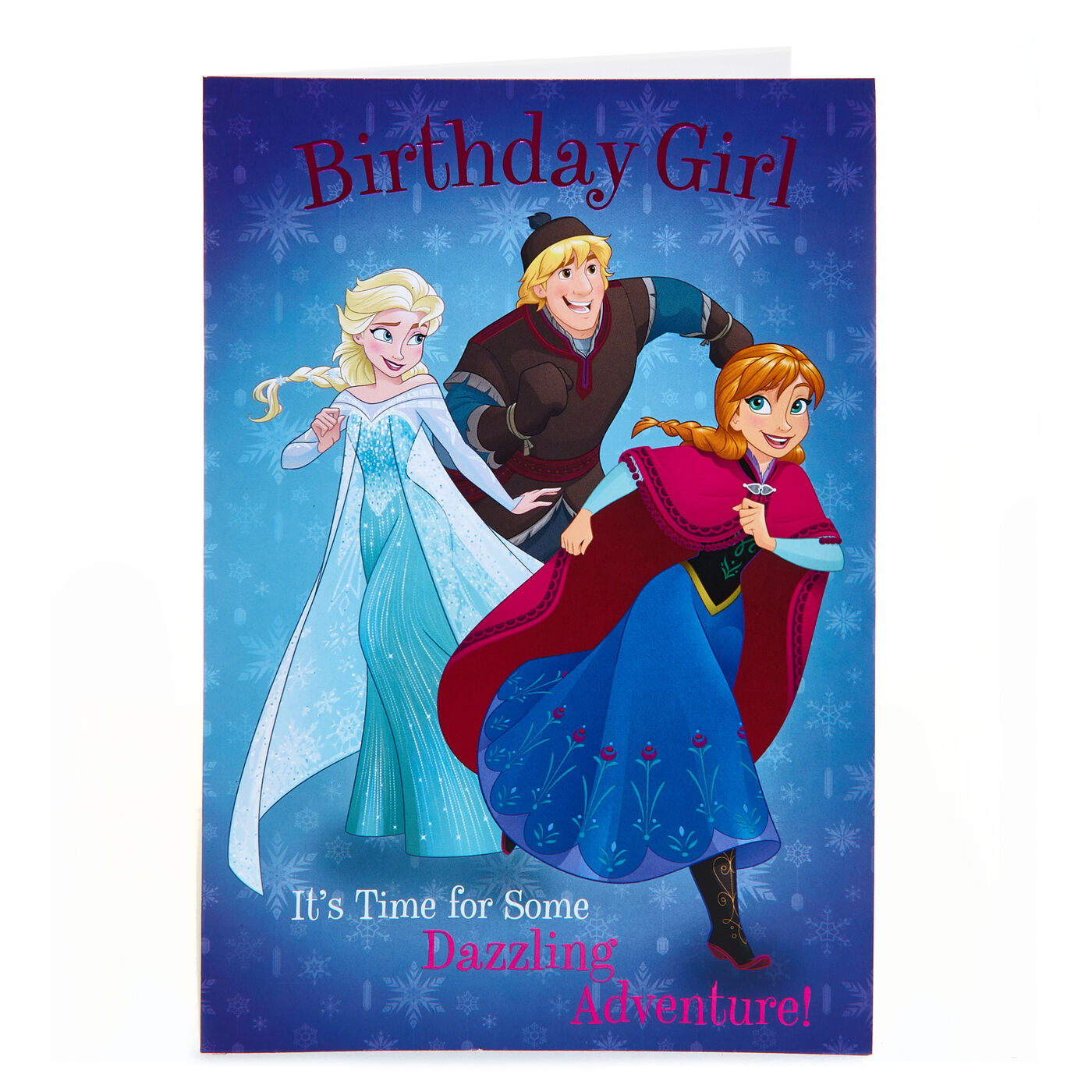 Buy Frozen Birthday Card - Girl, Dazzling Adventure for GBP 0.99