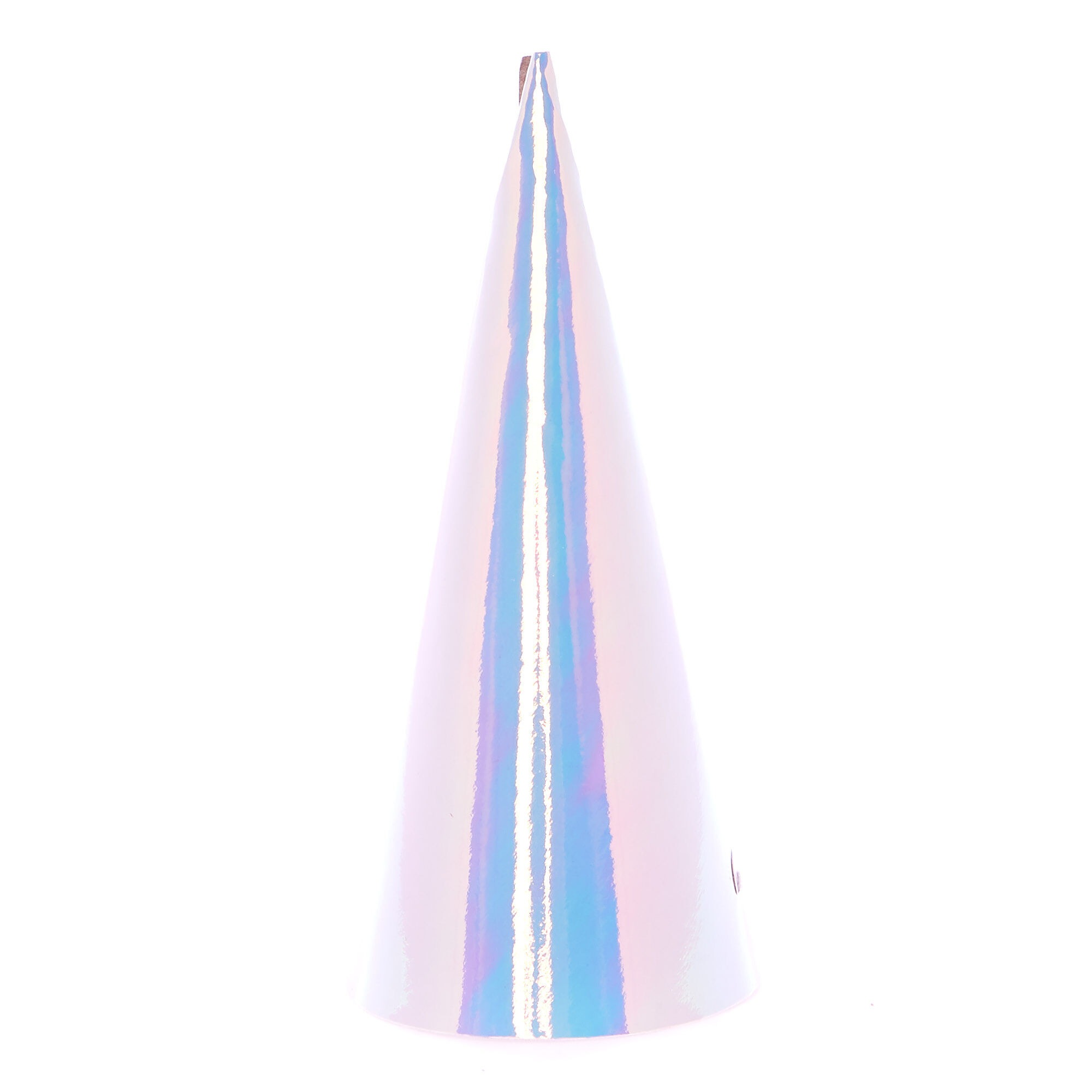 iridescent party hats