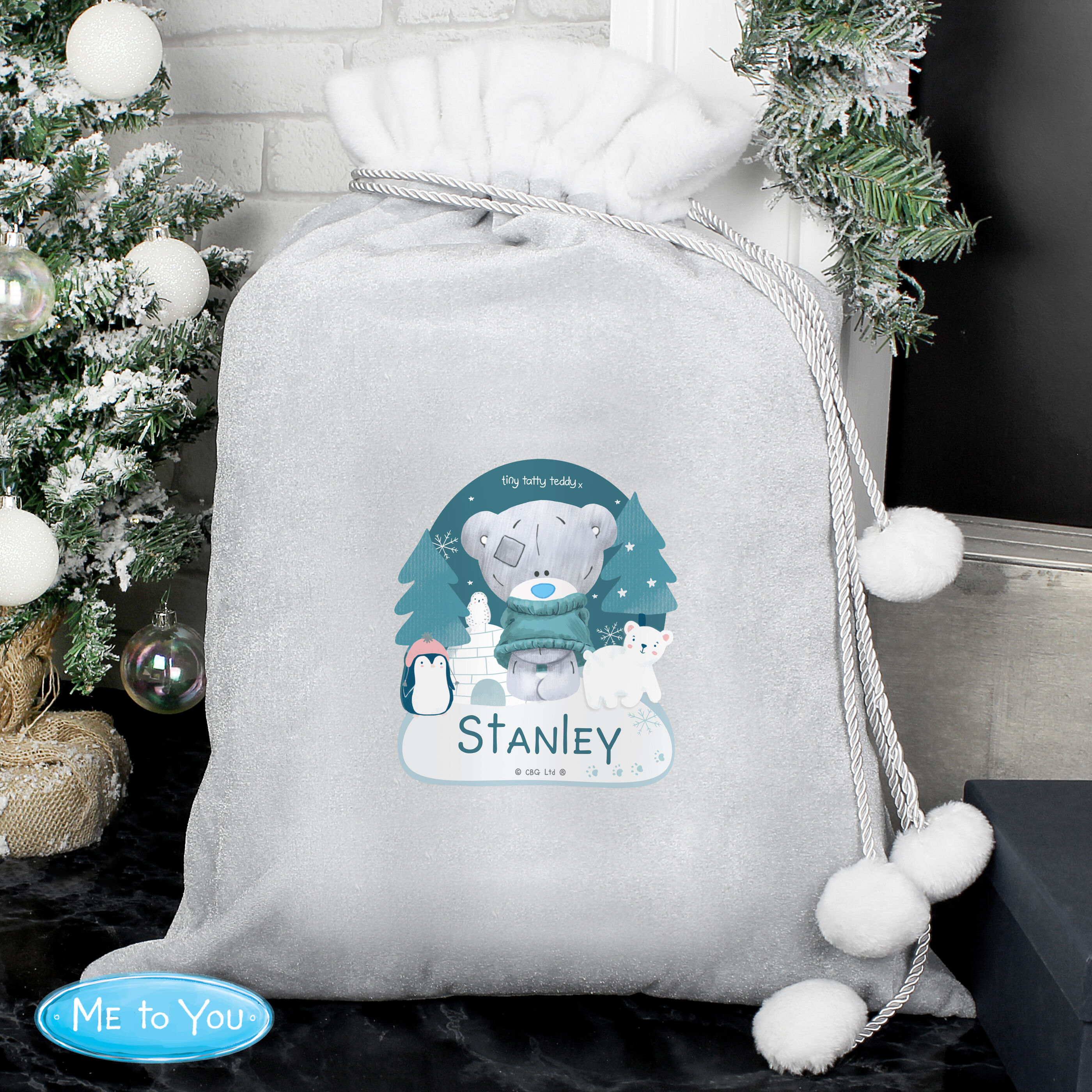 Personalised sack christmas sale