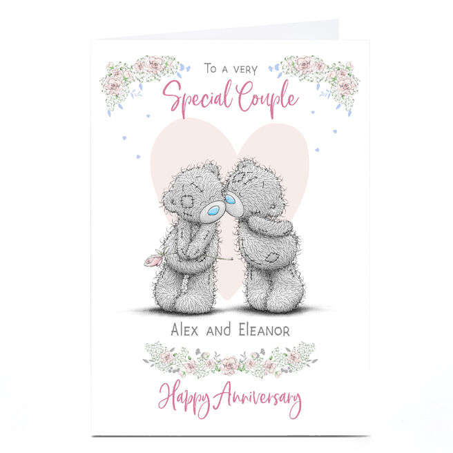 Personalised Tatty Teddy Anniversary Card - Special Couple