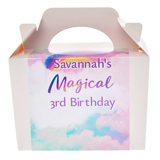 Magical Cloud Personalised Party Box