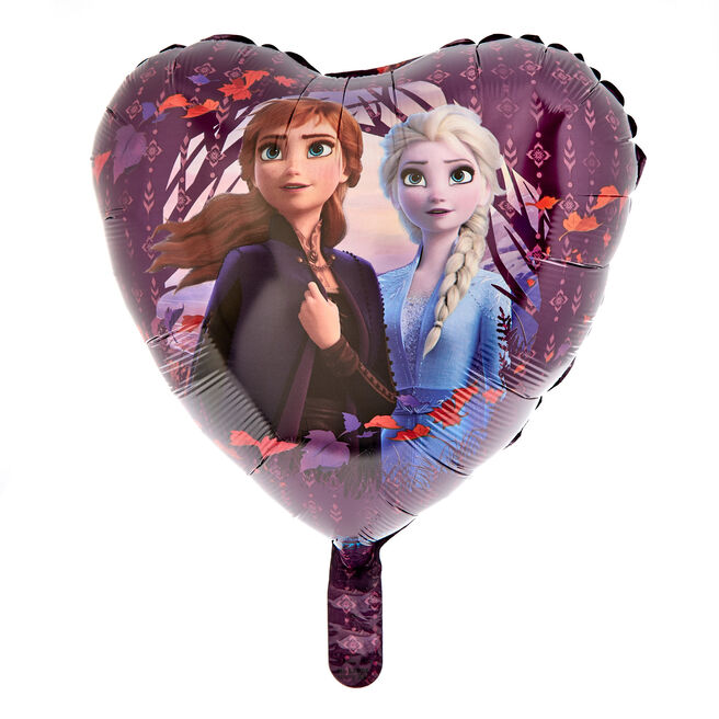 Frozen Heart-Shaped 18-Inch Foil Helium Balloon